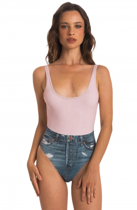 Jeans One Piece Swimsuit Poisson D'Amour - 2