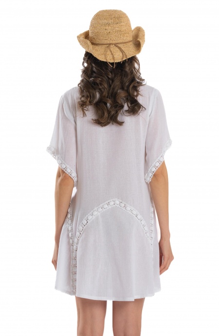 VESTIDO CABOSCION BORDADO ALGODON Pin-Up Stars - 13