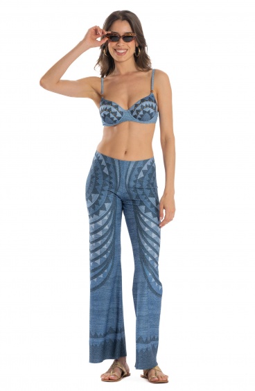 Pantalone Intreccio Africano Double Face Juta Pin-Up Stars - 9