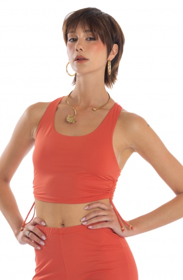 Top Tank Top Solid Color Poisson D'Amour - 5