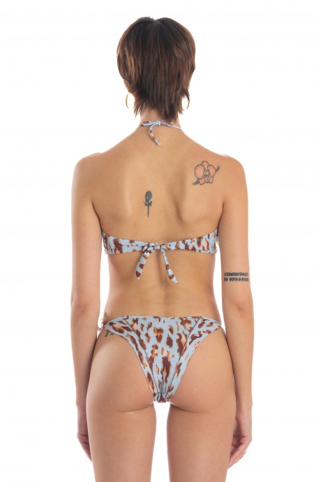 Animalischer Bandeau-Bikini Poisson D'Amour - 9