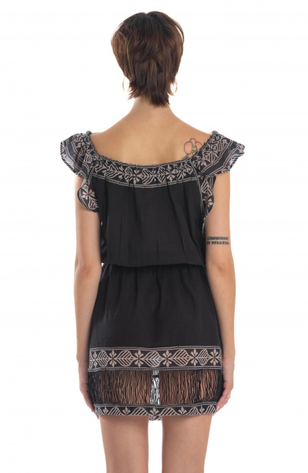 Vestido corto Flor de Loto Poisson D'Amour - 6