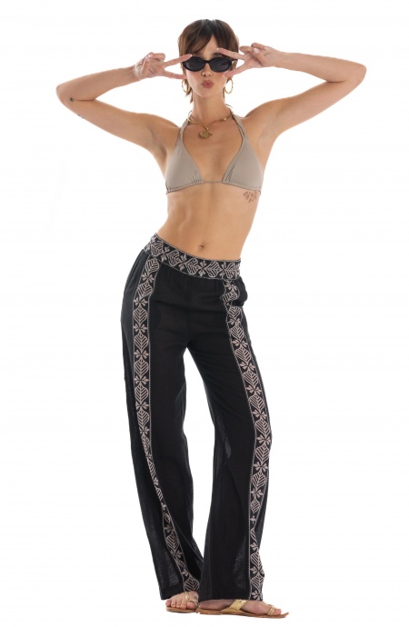 Pantalon Lotus Flower Poisson D'Amour - 8