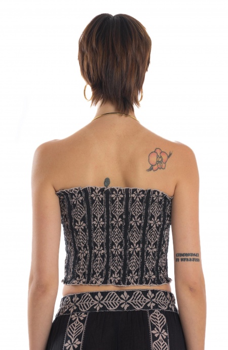 Lotusblumen-Crop-Top Poisson D'Amour - 7