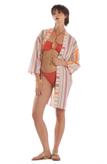 Kimono Riga Lurex Poisson D'Amour - 5