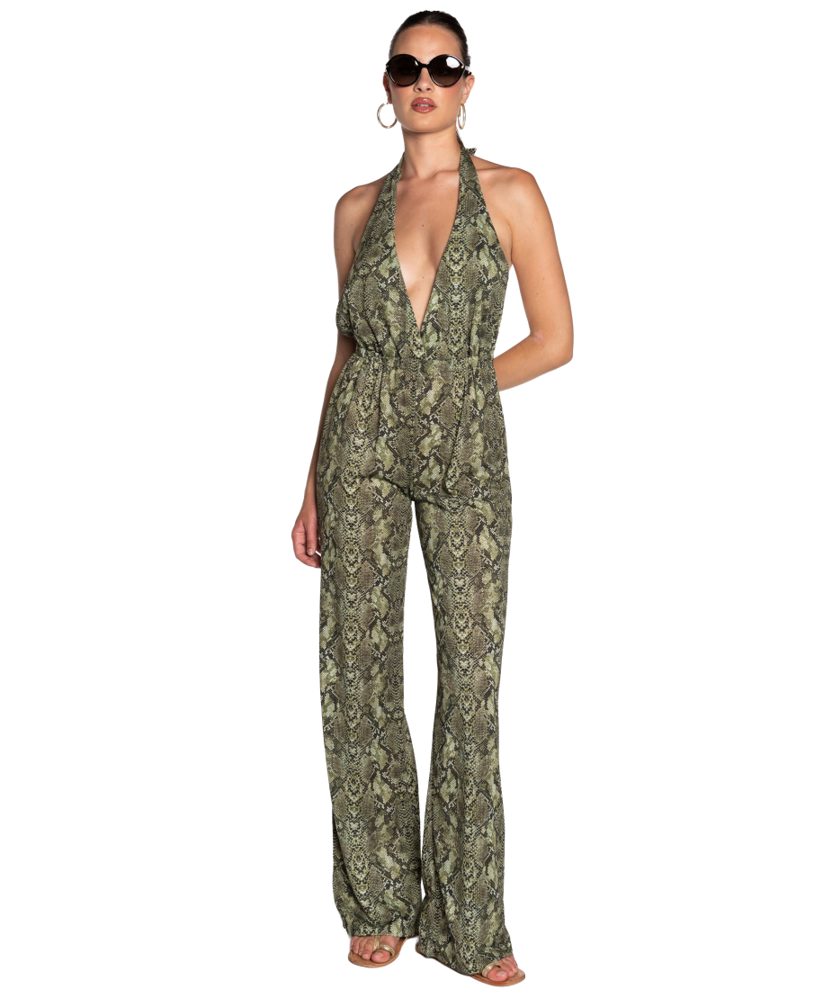 Jumpsuit Safari print