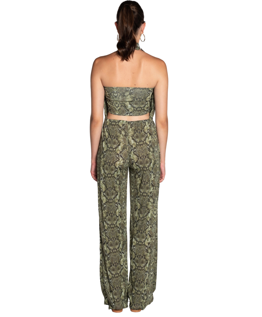 Jumpsuit Safari print