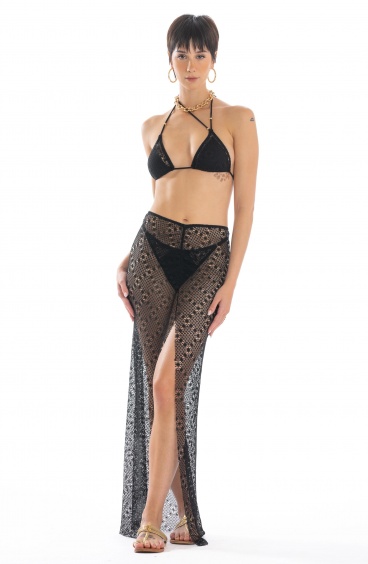 Long Lace Skirt Poisson D'Amour - 6