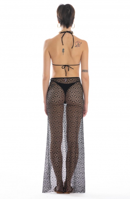 Long Lace Skirt Poisson D'Amour - 8