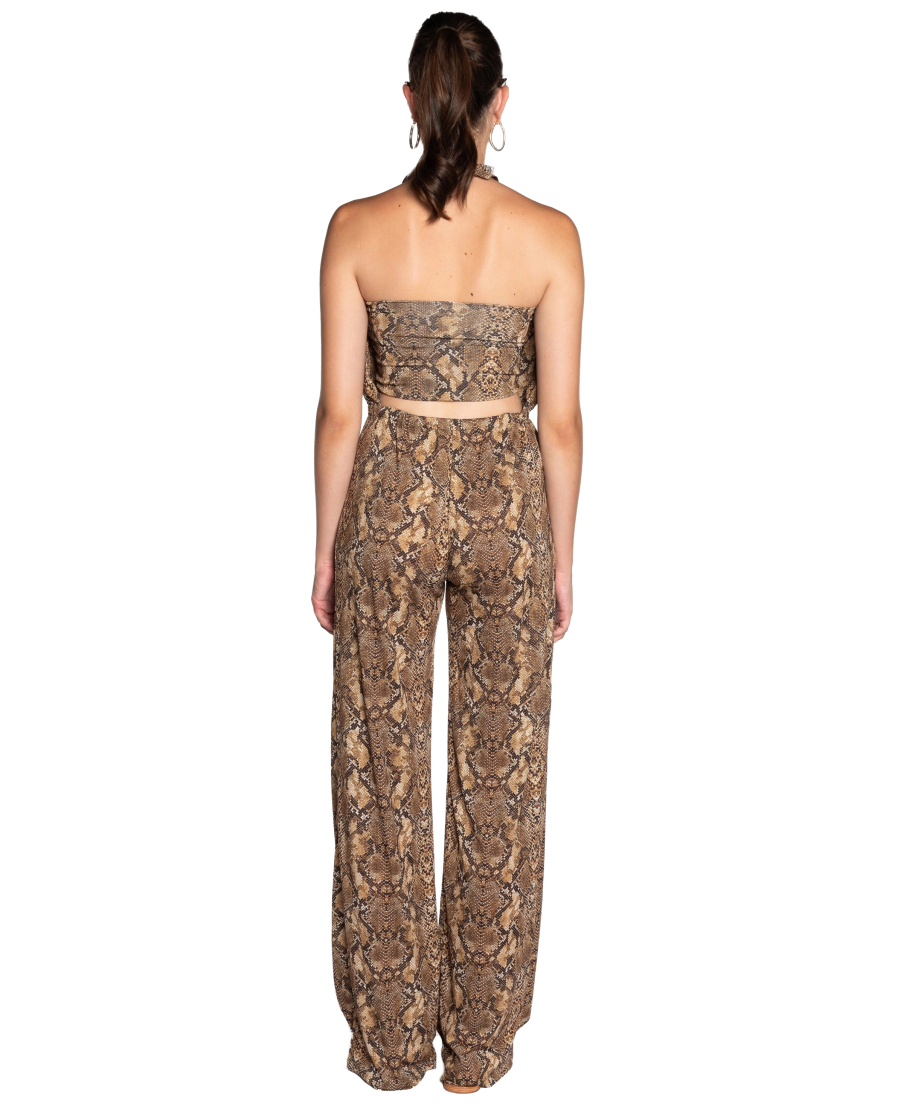 Jumpsuit Safari print