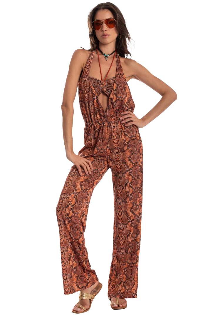Jumpsuit Safari Print