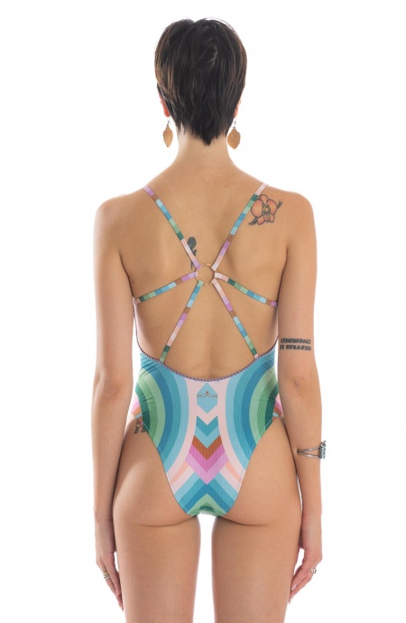 Indio One Piece Bathing Suit Poisson D'Amour - 7