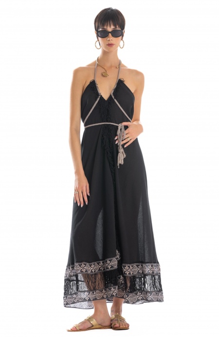 Lotus Flower Long Dress Poisson D'Amour - 2