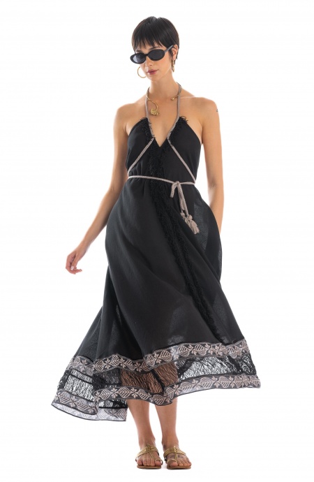 Lotus Flower Long Dress Poisson D'Amour - 3