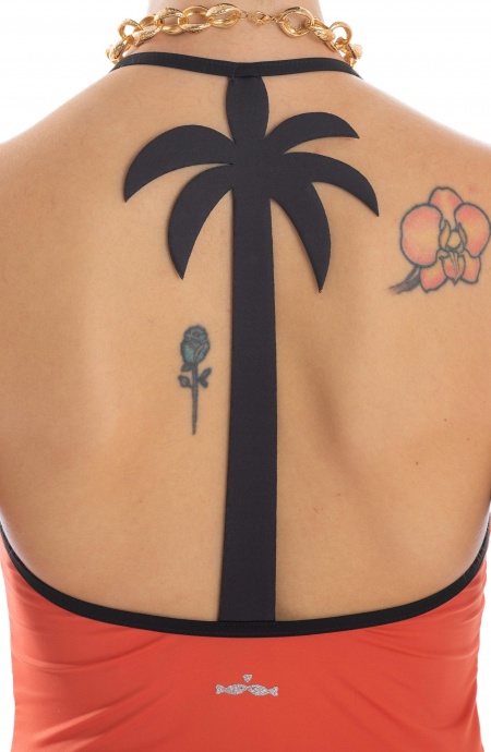 Robe fourreau palmée Poisson D'Amour - 13