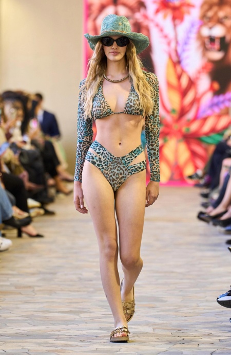 Bikini Triangolo Vela Borchie Selvaggia Pin-Up Stars - 1