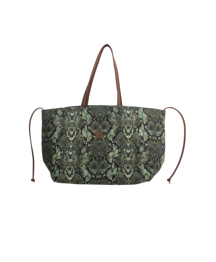 Anaconda Double Face Tote Bag