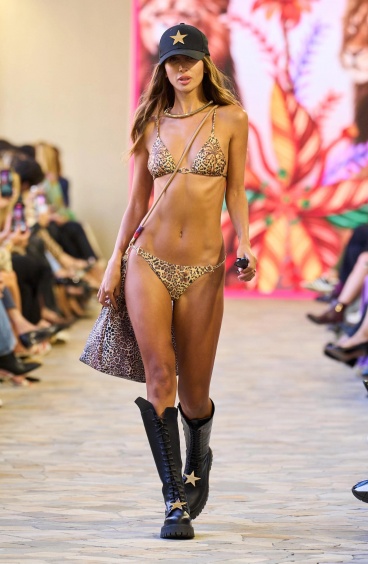 Bikini Triangolo Lurex Selvaggia Pin-Up Stars - 1