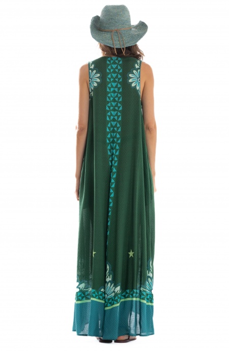 Abito Lungo Tribal Sea Pin-Up Stars - 3