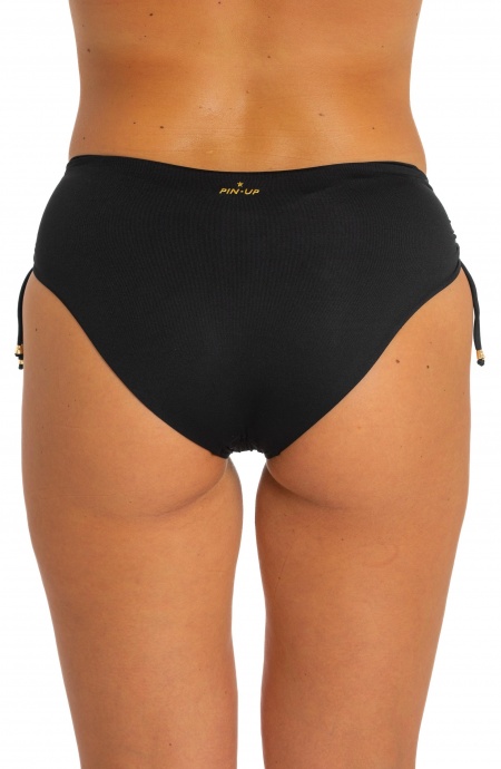 Slip Bikini Alto Pioggia di Strass Curvy Pin-Up Stars - 3