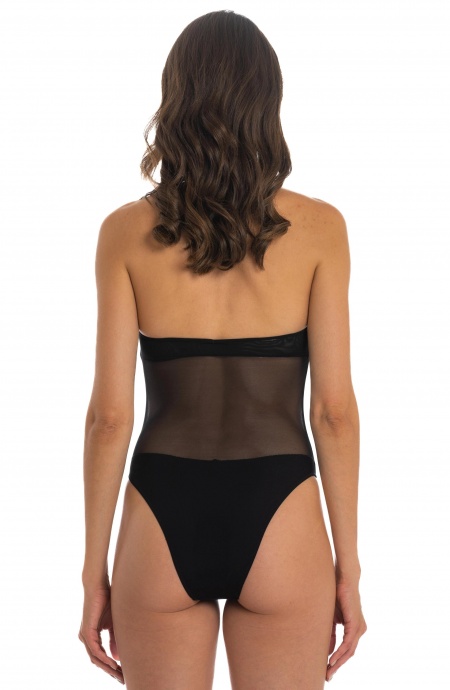 Costume da Bagno Intero Strass Tulle Pin-Up Stars - 5