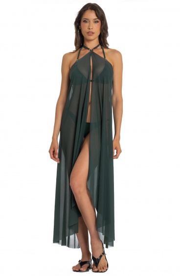 PLAIN TULLE PAREO DRESS Pin-Up Stars - 6