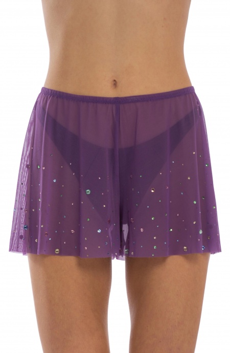 Shorts Tulle Pioggia di Strass Pin-Up Stars - 15