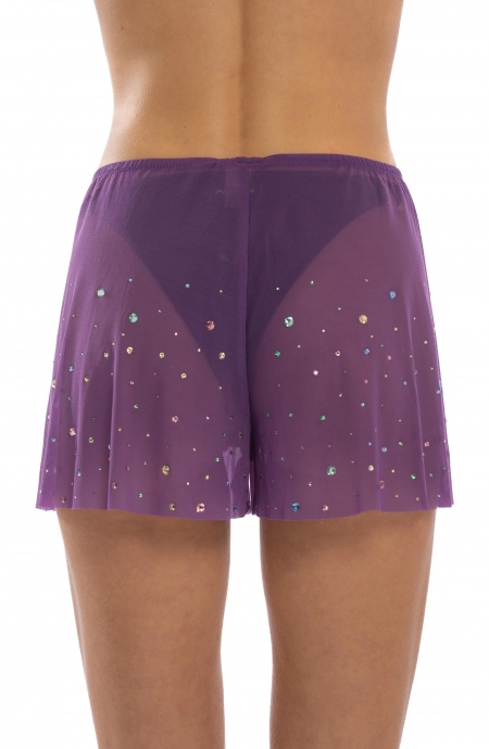 Shorts Tulle Pioggia di Strass Pin-Up Stars - 16