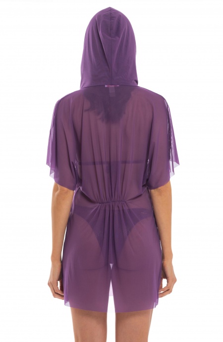 Rhinestone Rain Hooded Blouse Pin-Up Stars - 19