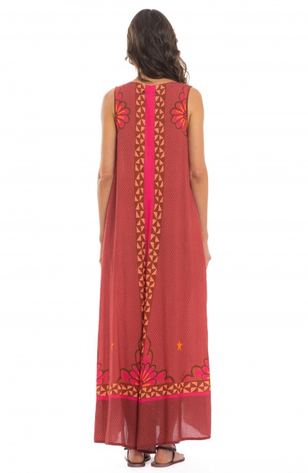 Tribal Sea Long Dress Pin-Up Stars - 10