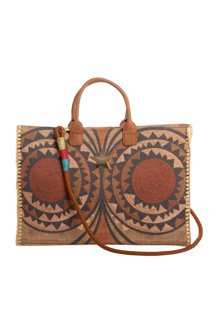 African Braid Shopper Bag
