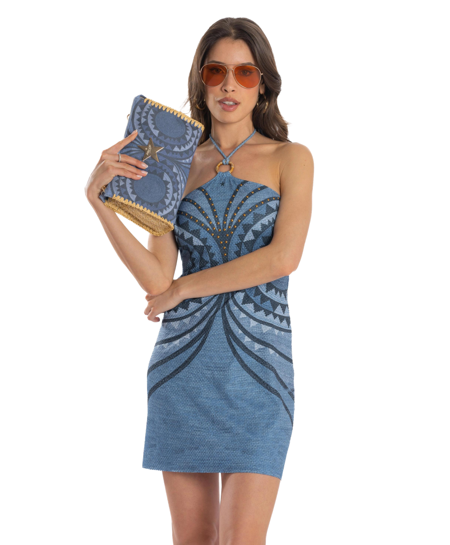 African Braid Small Bag