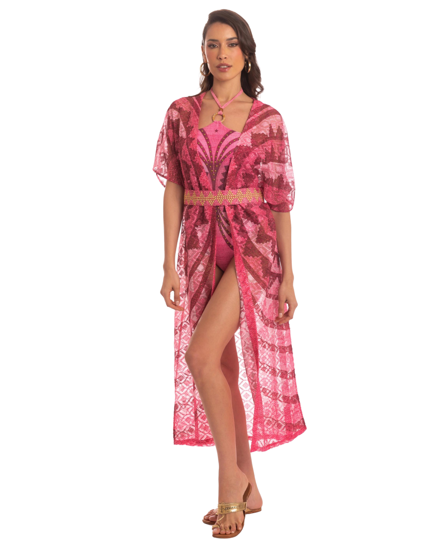 African Woven Kimono