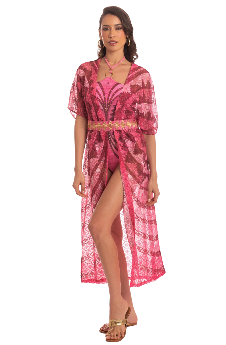 African Woven Kimono