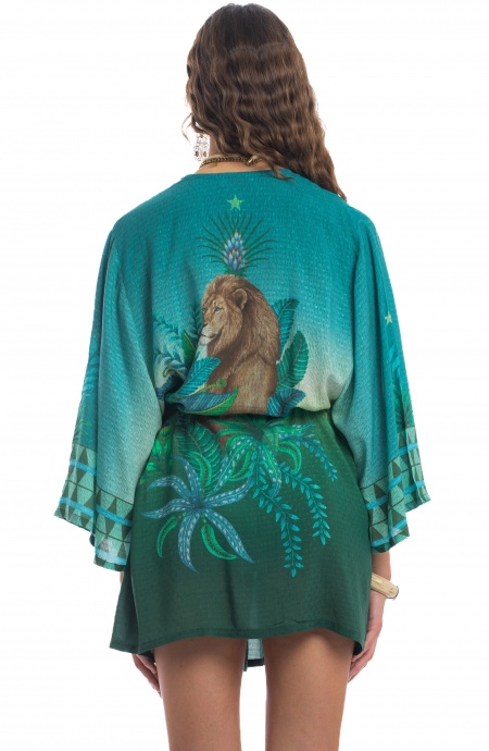 Lion King Short Kimono - 11