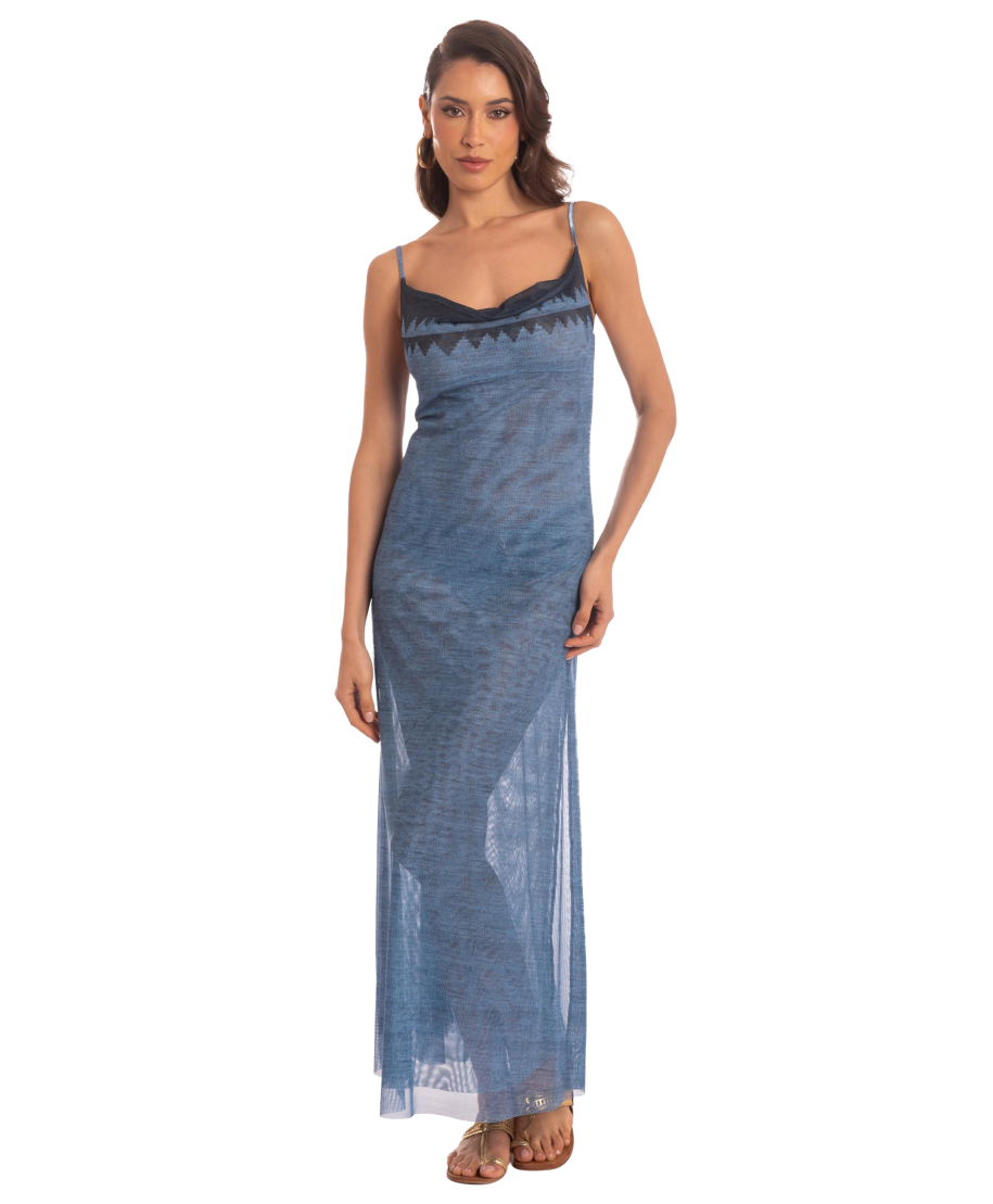 African Braid Long Dress