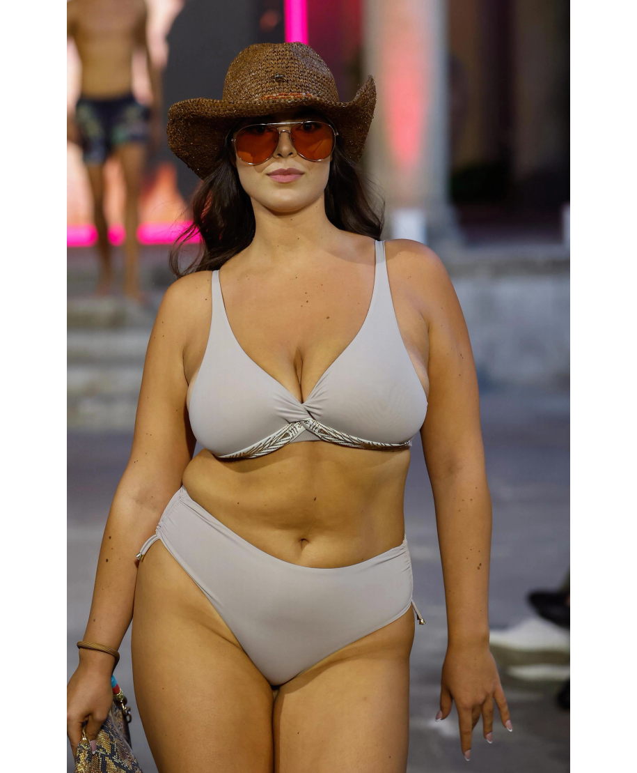 Double Face Curvy High Bikini Briefs