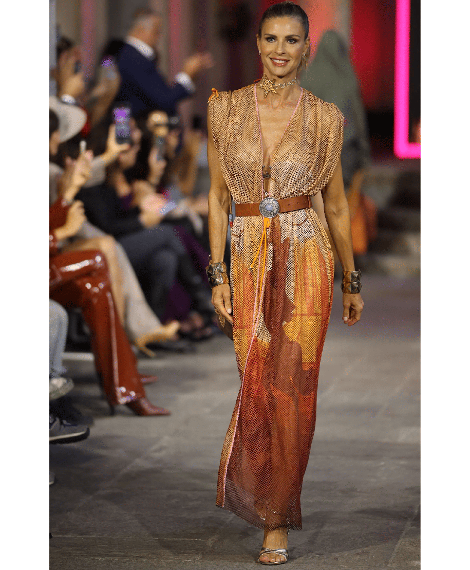 Abito Rete Double Face