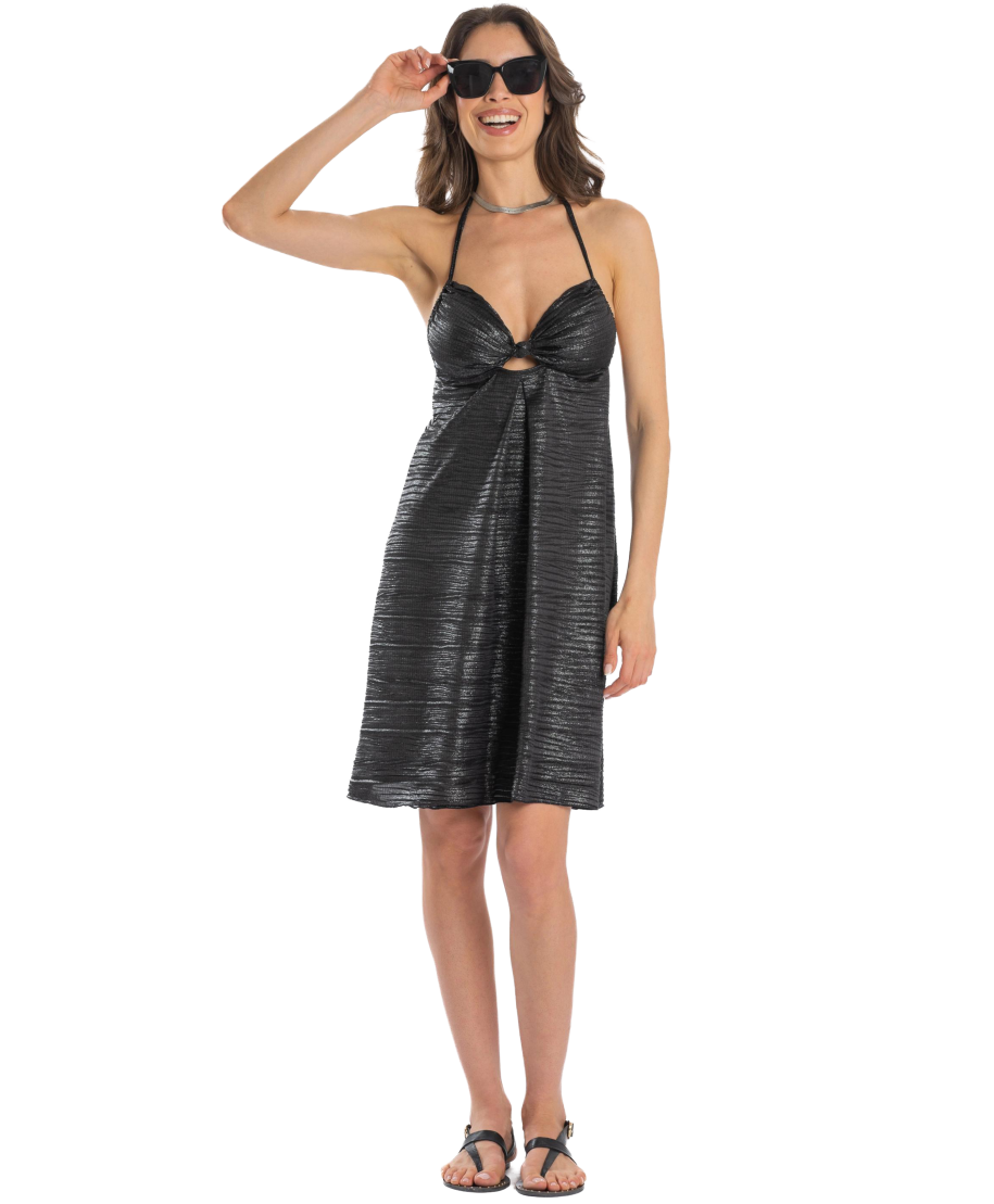 Crocodile Short Dress