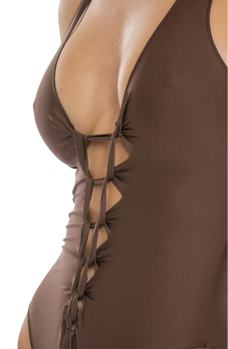 Cut-Out One Piece Swimsuit