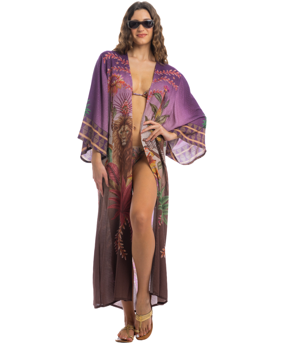 Lion King Long Kimono