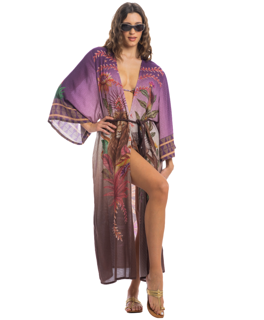 Lion King Long Kimono
