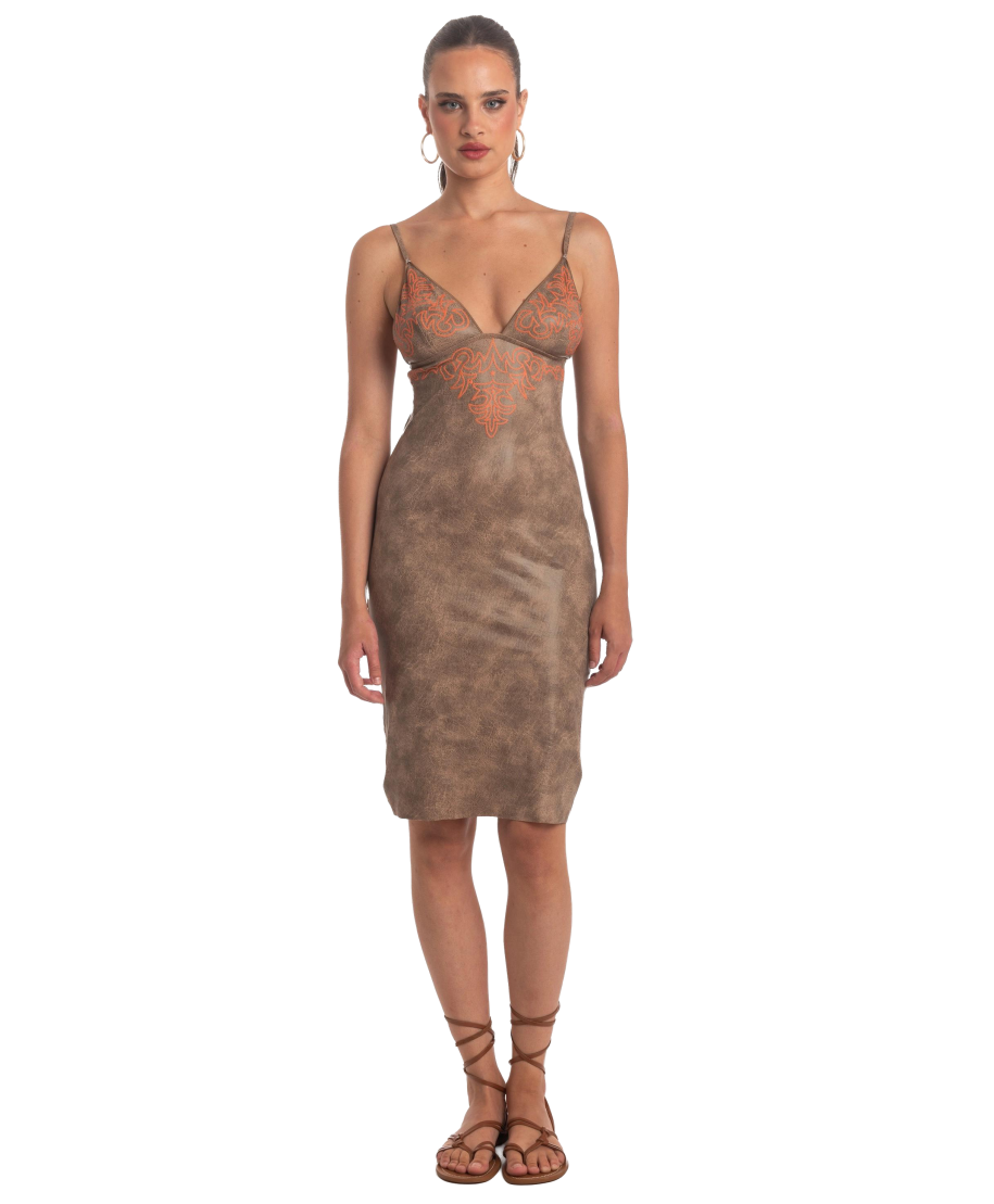 3D Rodeo Sheath Dress