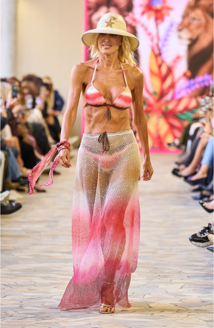Bikini Triangolo Push-Up Glitter Tie Dye