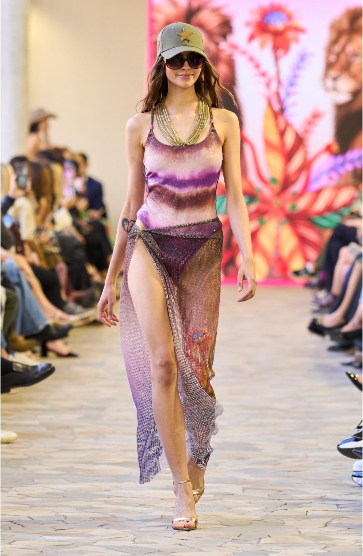 Costume da Bagno Intero Glitter Tie Dye