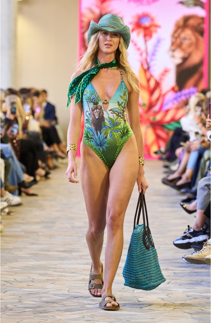 Costume da Bagno Intero Strass Lion King