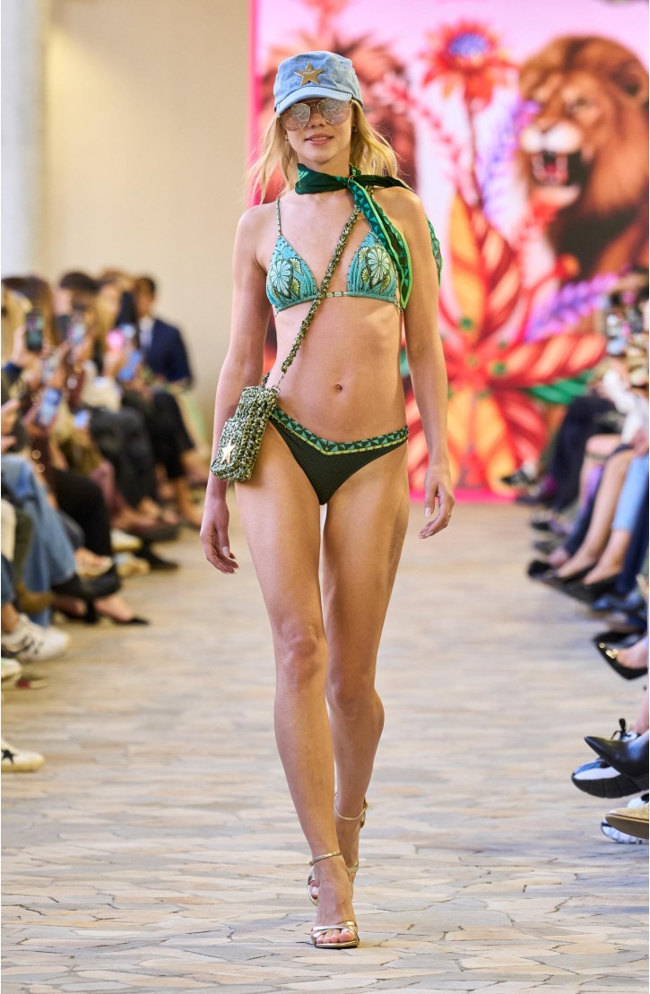 Bikini Triangolo Sfere Tribal Sea