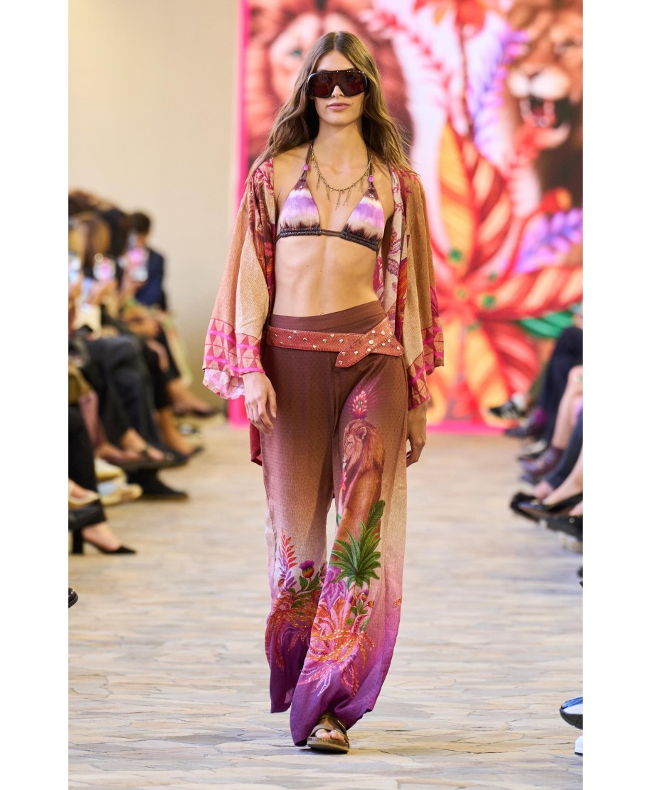 Bikini Triangolo Glitter Tie Dye