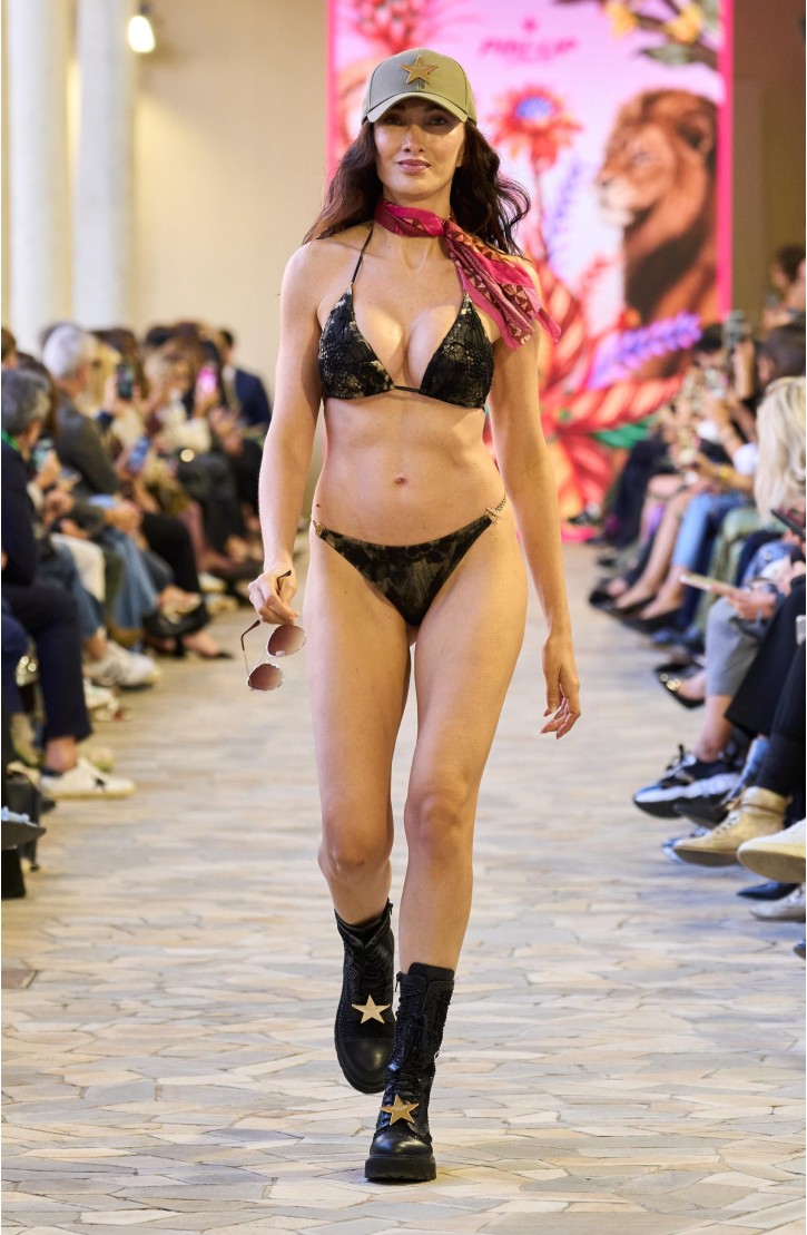 Bikini Triangle Stars Tulle