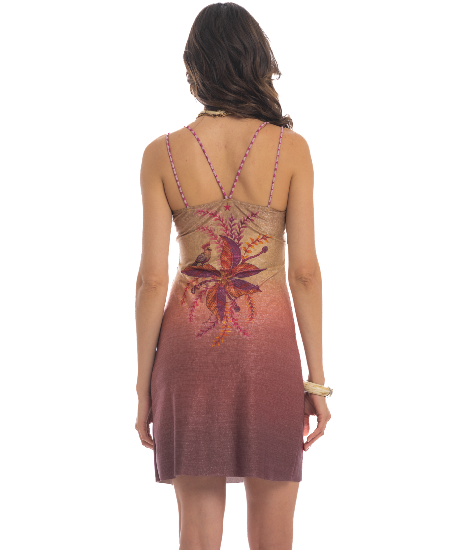 Lion King Lurex Sheath Dress